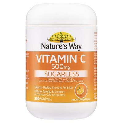Nature's Way Vitamin C Sugar Free 500mg 