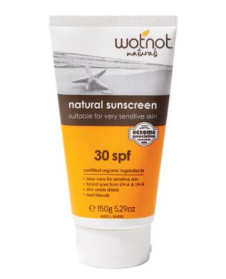 Wotnot Natural Sunscreen Family SPF30 150g