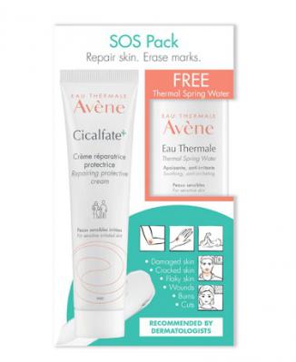 Avene Cicalfate Plus Cream 40ml Plus Free Water 50ml