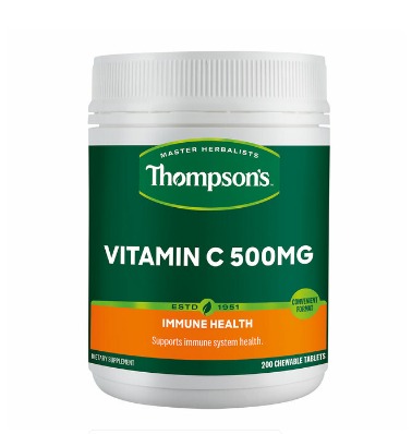 Thompsons Vitamin C 500mg 200 Chewable Tablets