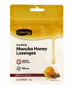Comvita Manuka Honey Lozenges Original Aniseed 12 Pack