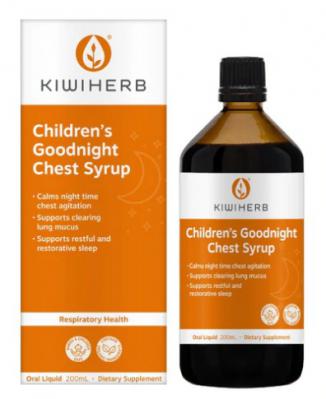 Kiwi Herb Children Good Night Chest Syrup 200ml