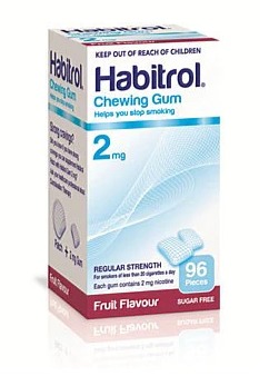 Habitrol 2mg Fruit Gum 96 Pack