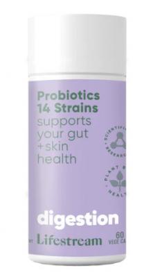 Life Stream Probiotics 14 Strains 60 Capsules