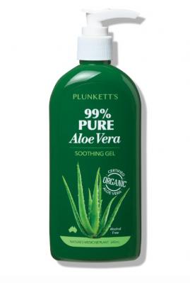Plunketts Aloe Vera 99% Gel 240ml Pump