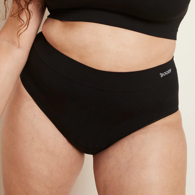 Boody Period Leak Proof Underwear Full Brief Light-Moderate Blk XL