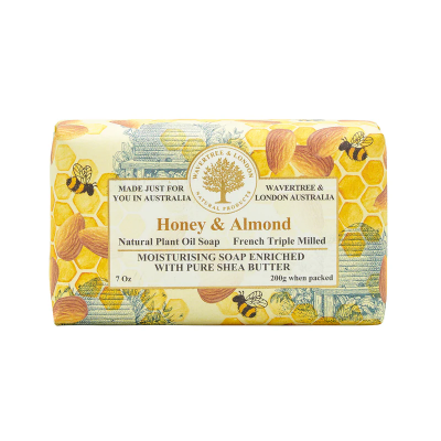Wavertree & London Soap Honey & Almond 200g