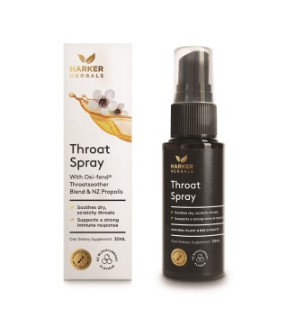 Harker Herbals Adults Throat Spray 30ml