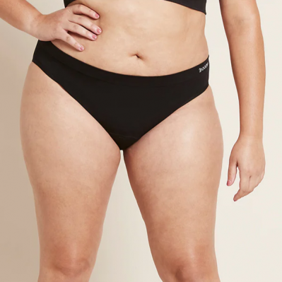 Boody Period Leak Proof Underwear Classic Bikini Moderate-Heavy Blk XS 
