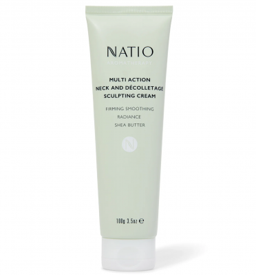 Natio Aromatherapy Multi Action Neck and Dcolletage Sculpting Cream 100g