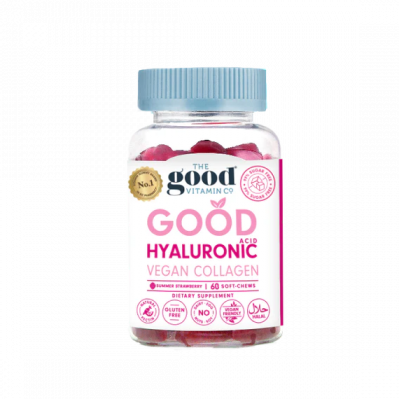 The Good Vitamin Co Good Hyaluronic Acid Vegan Collagen Gummies 60s