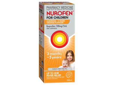 Nurofen For Children 3 Months-5 Years Orange 200ml