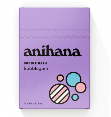 Anihana Kids Bubble Bath Bubblegum 300g