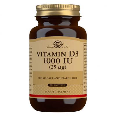 Solgar Vitamin D 1000 IU 250pk