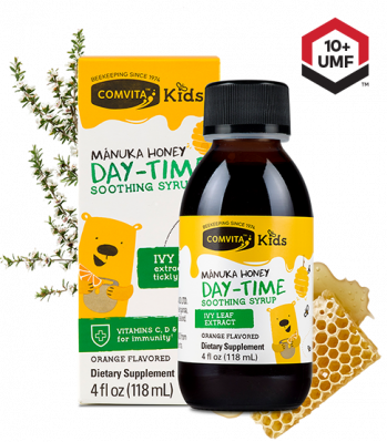 Comvita Kids Day-Time Honey Soothing Syrup 118ml