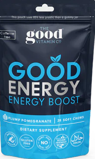 The Good Vitamin Co Good Energy Boost Pouch 28 Gummies 