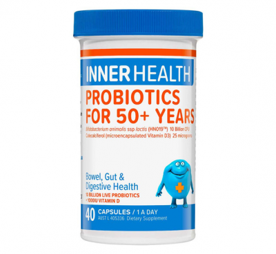 Inner Health Probiotics For 50+ Years 40 Capsules