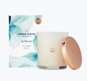 Linden Leaves In Bloom Soy Candle Aqua Lily 300g