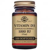 Solgar Vitamin D3 1000 IU 100 Capsules
