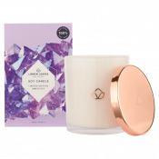 Linden Leaves Limited Edition Amethyst Soy Candle 300g