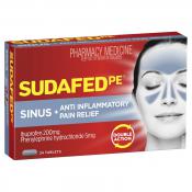 Sudafed PE Sinus Anti-Inflamatory 24 Tablets