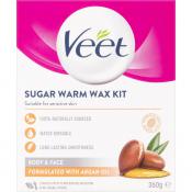 Veet Sugar Warm Wax Kit With Argan Oil 360g