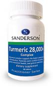 Sanderson Turmeric 28000+ Complex Tablets 60 Tablets