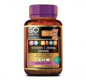 GO Healthy Go Kids Vitamin C 260mg Orange 60 Chewable Tablets