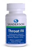 Sanderson Throat FX 60 Gummy Lozeneges 