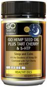 GO Healthy Go Hemp Seed Oil Plus Tart Cherry & 5HTP 100 Capsules