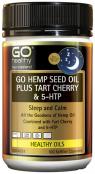 GO Healthy Go Hemp Seed Oil Plus Tart Cherry & 5HTP 100 Capsules