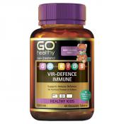 Go Healthy Go Kid Vir-Defence Immune 60 Chewable Tablets 