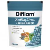 Difflam Soothing Drops + Immune Support Menthol & Eucalyptus 20 Drops 
