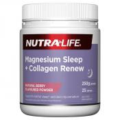 Nutra-Life Magnesium Sleep Plus Collagen 250g powder
