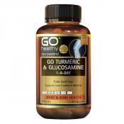 GO Healthy Go Turmeric + Glucosamine 1 A Day 60caps
