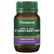 Thompsons One a Day St Johns Wort 400mg 30 Tablets 