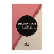 Designer Brands Brilliant Skin Blush And Illuminator Duo Rosy Glow