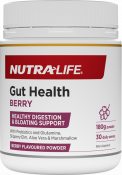 Nutra-Life Gut Health Powder 180g Berry