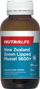 Nutra-Life NZ Green Lipped Mussel 5600+ 100 Capsules