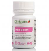 Clinicians Iron Boost 30 Capsules