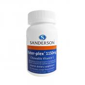 Sanderson Ester-Plex Chewable Vitamin C 1150mg 35 Tablets 