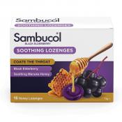 Sambucol Soothing Throat Lozenges Honey 16