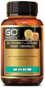 Go Healthy Go Vitamin C + Manuka Honey 90 Chews