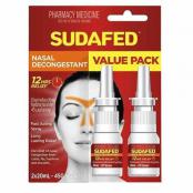Sudafed Nasal Spray 20ml Twin Pack