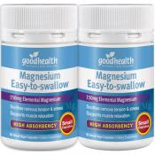 Good Health Magnesium Easy Swallow 90tablets 2 pack