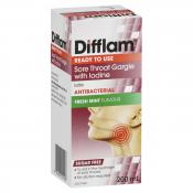 Difflam Ready To Use Sore Throat Gargle With Iodine 200ml