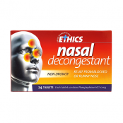 Ethics Nasal Decongestant 24 Tablets