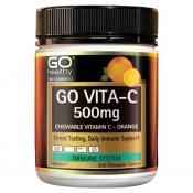 Go Healthy Go Vitamin C Orange 200 Chewable Tablets 