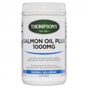 Thompsons Salmon Oil 1000mg 300 Capsules 