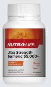 Nutra-Life Ultra Strength Turmeric 55000 Plus 50 Tablets 